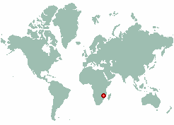 Tchareca in world map